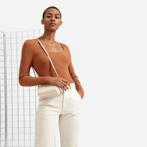 Everlane Square Neck Knit Top